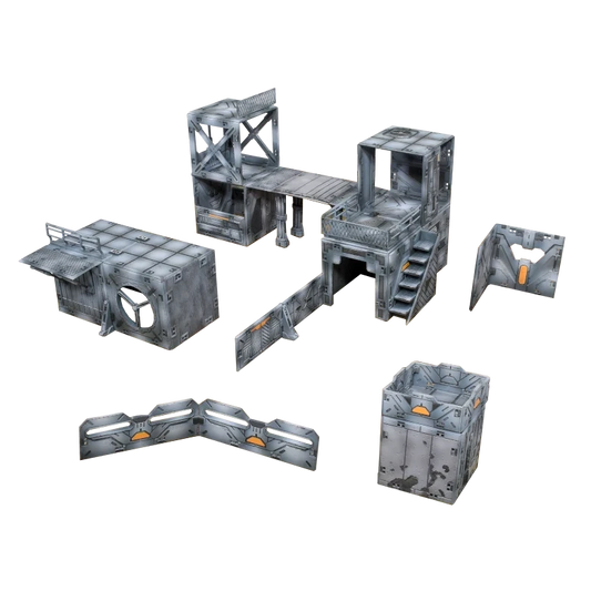 Halo: Flashpoint -  Set deluxe de terreno armable 3D
