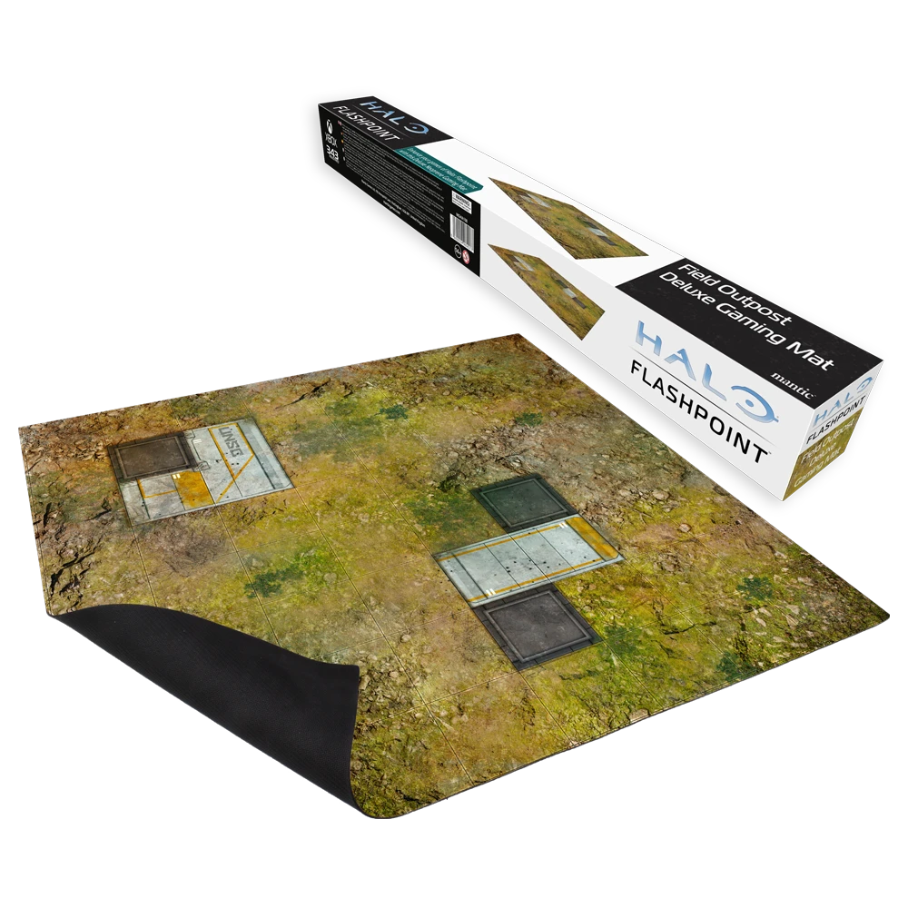Halo: Flashpoint -  Field Outpost Deluxe Gaming Mat