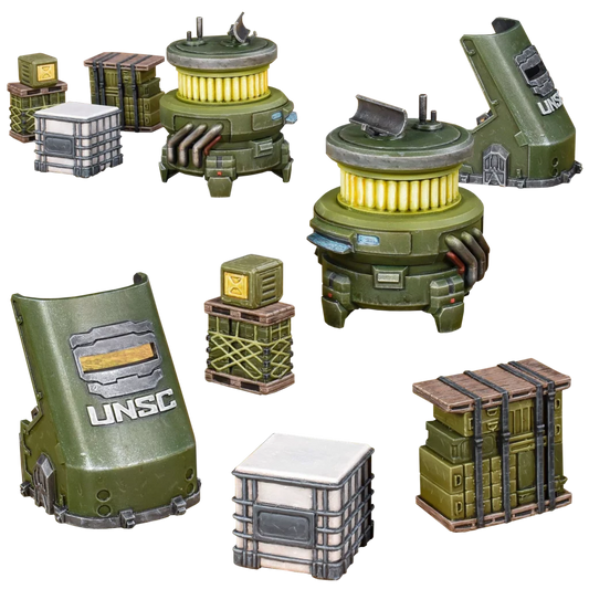 Halo: Flashpoint -  Set de escenografía UNSC