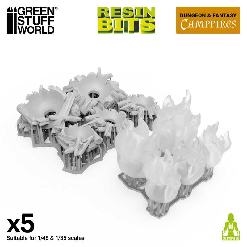 Hogueras para LEDs de 3 mm 1:48-1:35