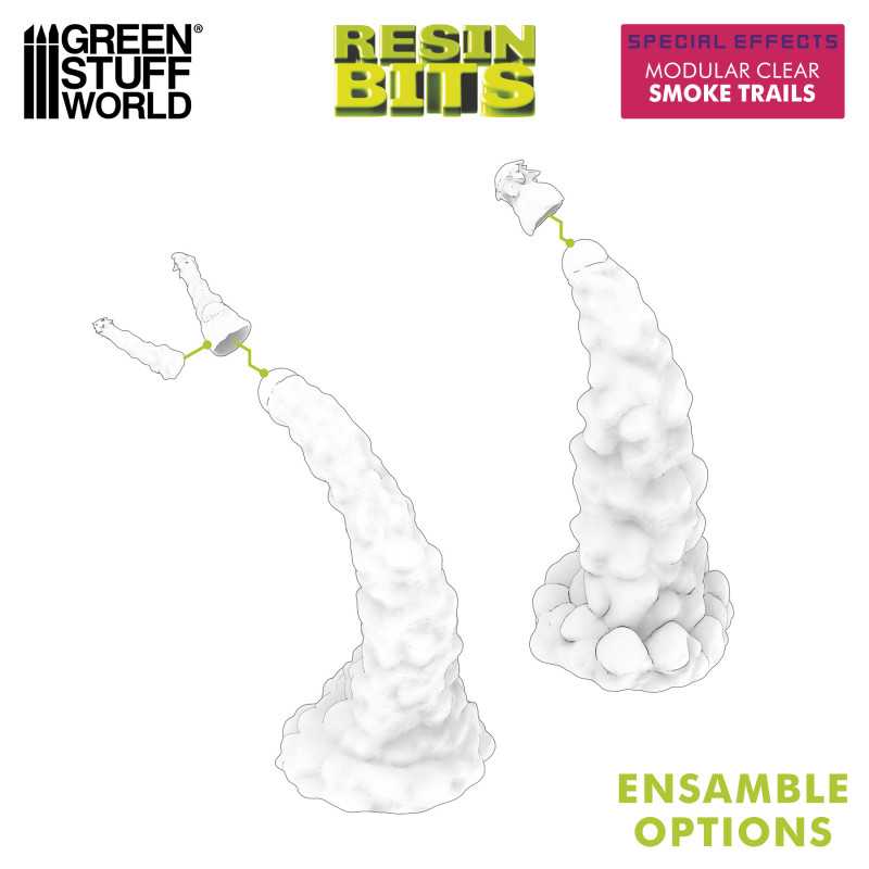 Humos para Jetpacks transparente (Modular)
