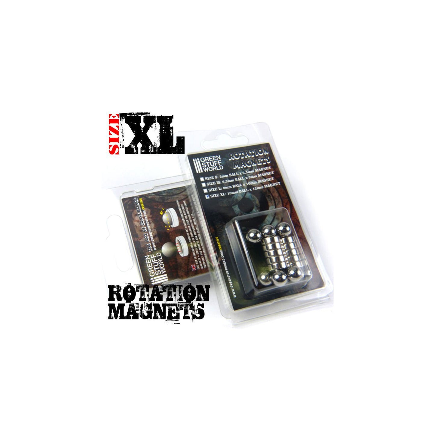 Imanes con Rotación - Tamaño XL