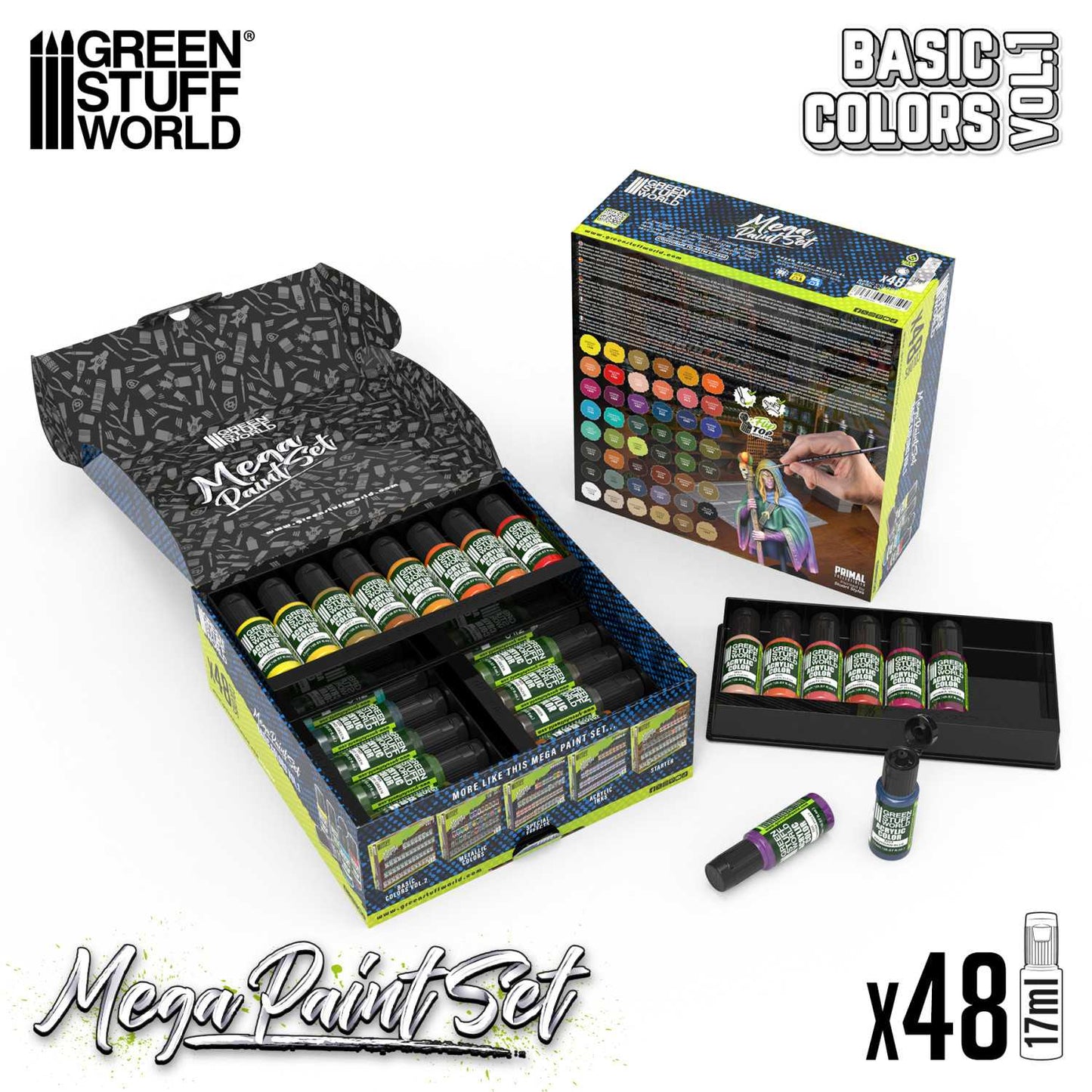 Mega Set de Pintura - Colores Básico Vol.1.0