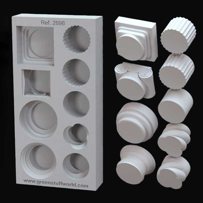 Moldes de Silicona Columnas