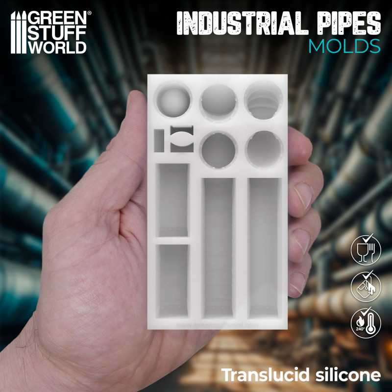 Moldes de Silicona Tuberías Industriales