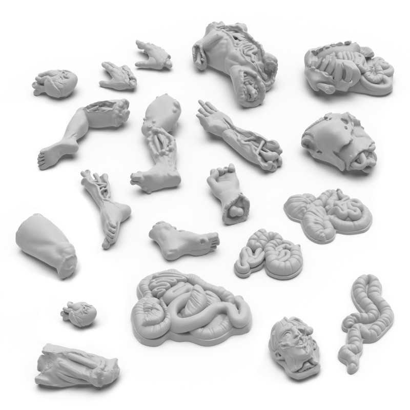 Partes de cuerpos mutilados 1:48