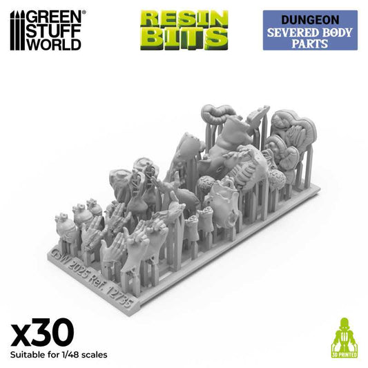 Partes de cuerpos mutilados 1:48