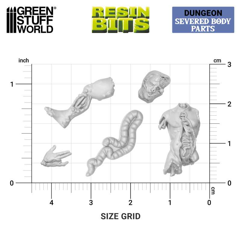 Partes de cuerpos mutilados 1:48