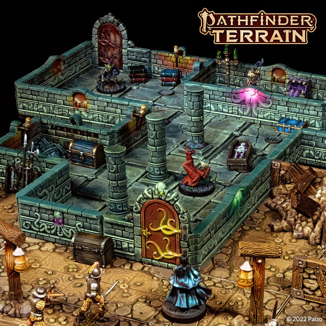 Dungeons and Lasers: Terreno de Pathfinder Bóveda de Abominaciones