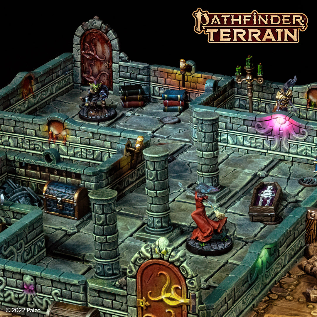 Dungeons and Lasers: Terreno de Pathfinder Bóveda de Abominaciones