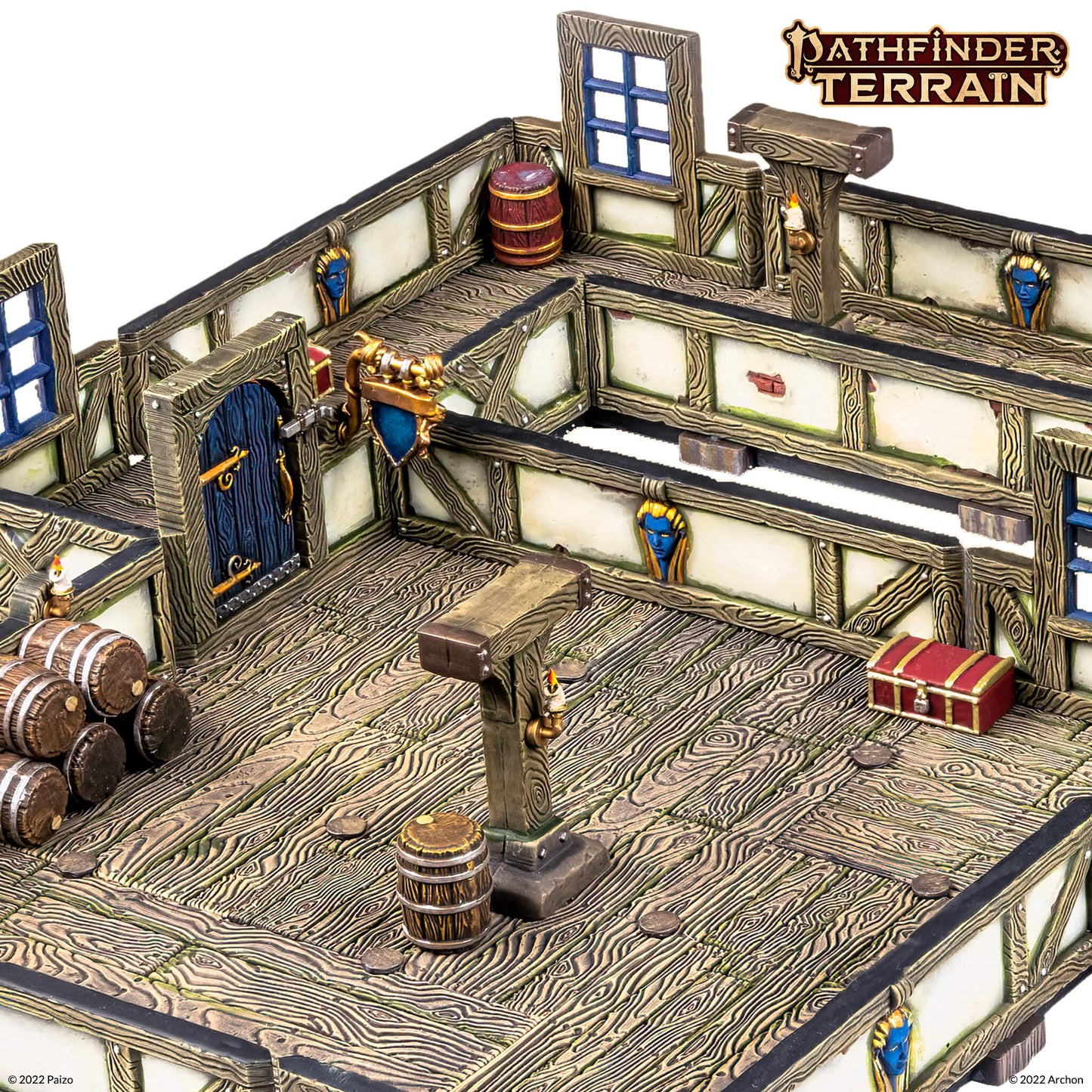 Dungeons and Lasers: Terreno de Pathfinder Ciudad de Absalom