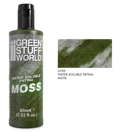 Patinas solubles agua MOSS 60ml