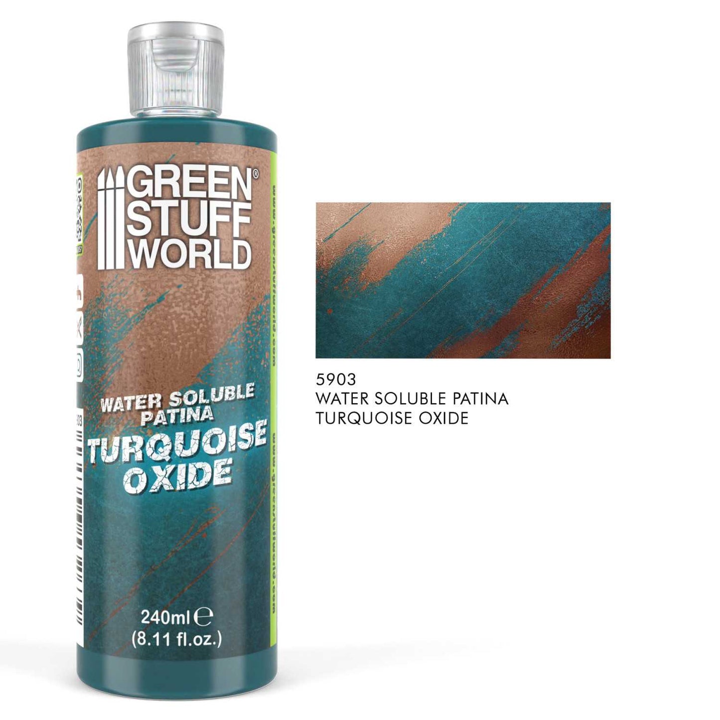 Patinas solubles agua TURQUOISE OXIDE 240ml