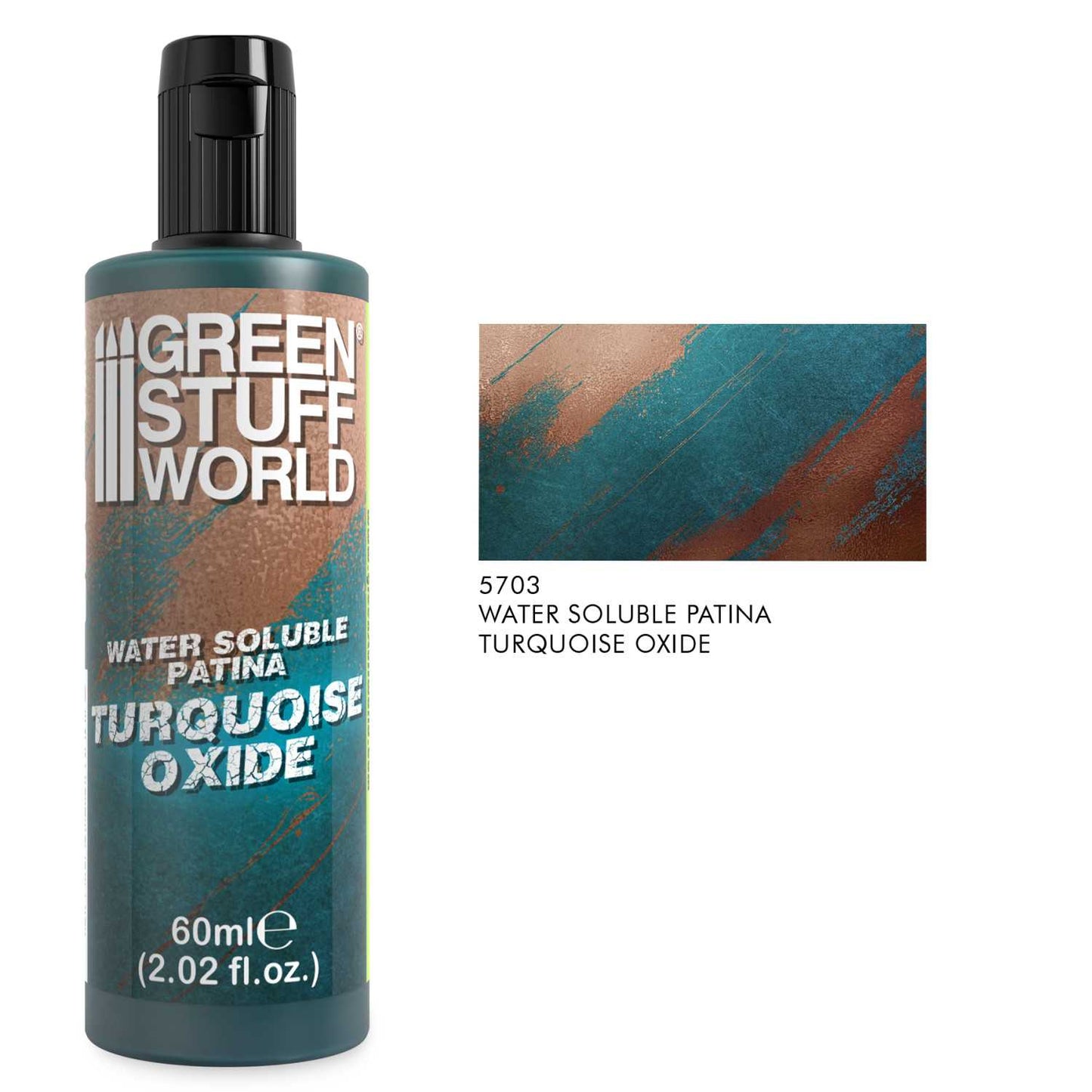 Patinas solubles agua TURQUOISE OXIDE 60ml