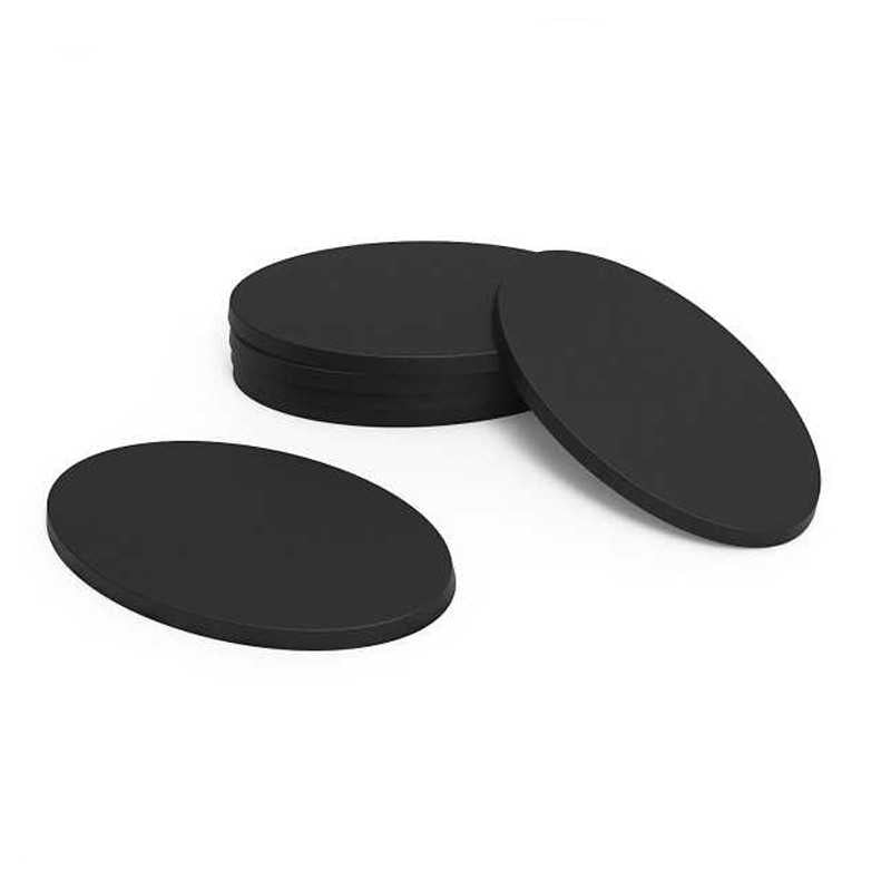 Peanas de Plástico - Ovaladas 60x35mm