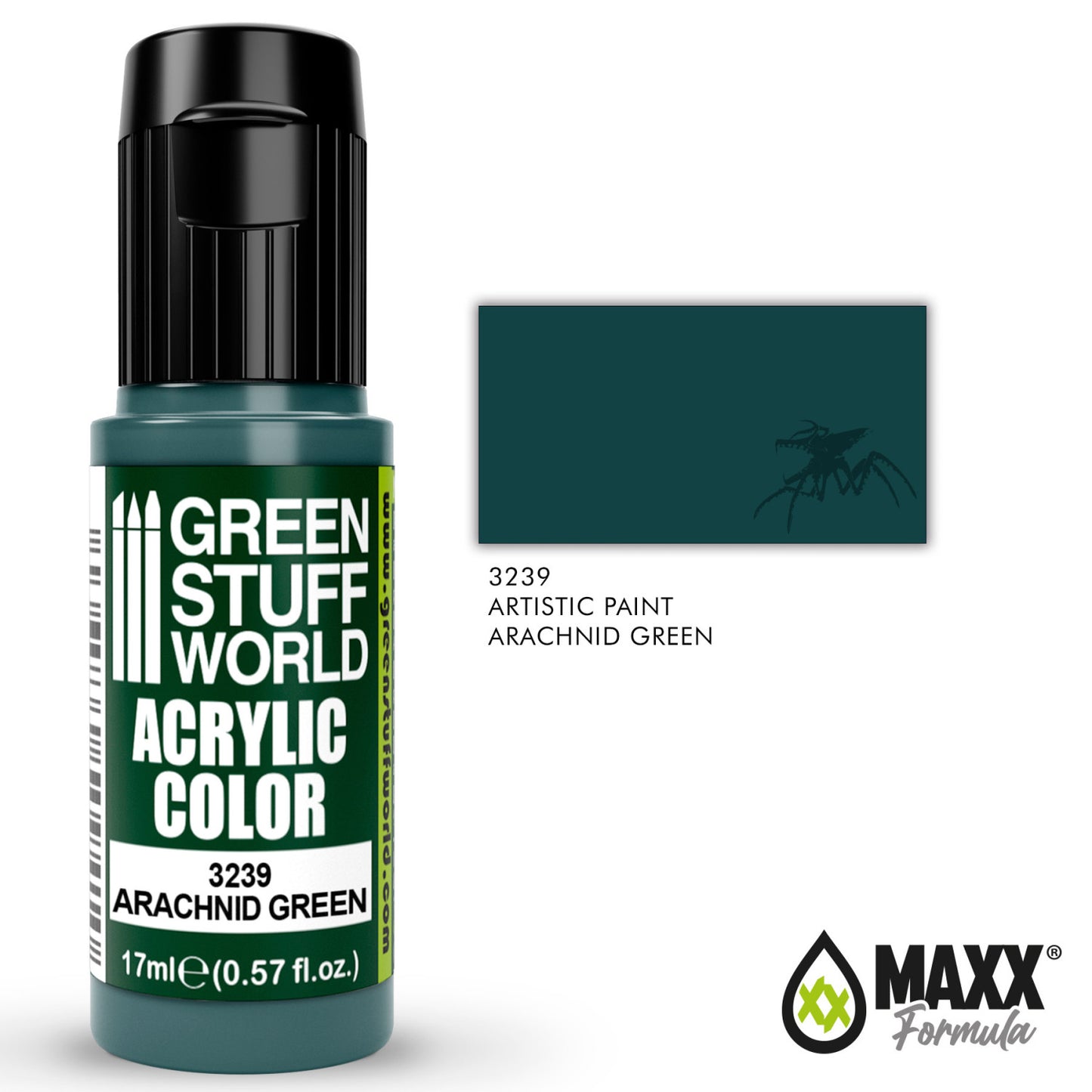 Pintura Acrilica ARACHNID GREEN