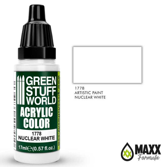 Pintura acrílica blanca NUCLEAR WHITE