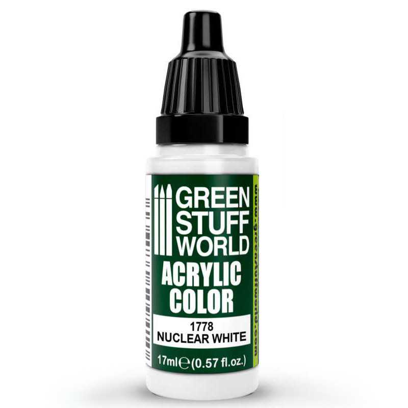 Pintura acrílica blanca NUCLEAR WHITE