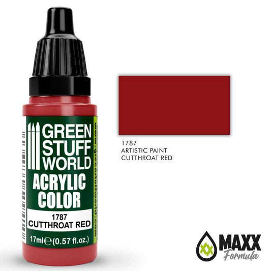 Pintura Acrílica CUTTHROAT RED