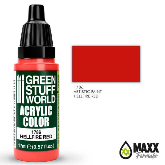 Pintura Acrílica HELLFIRE RED