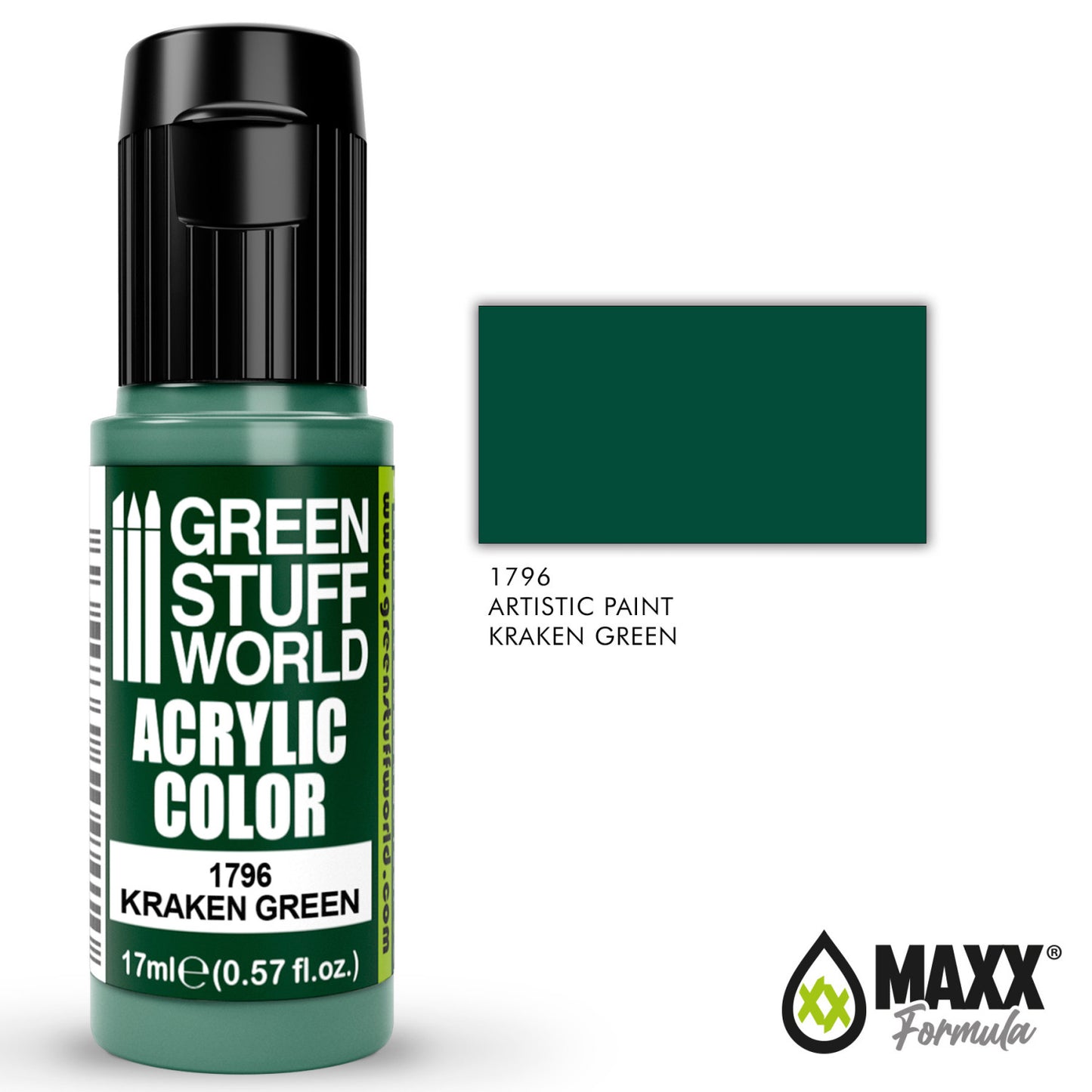 Pintura Acrilica KRAKEN GREEN