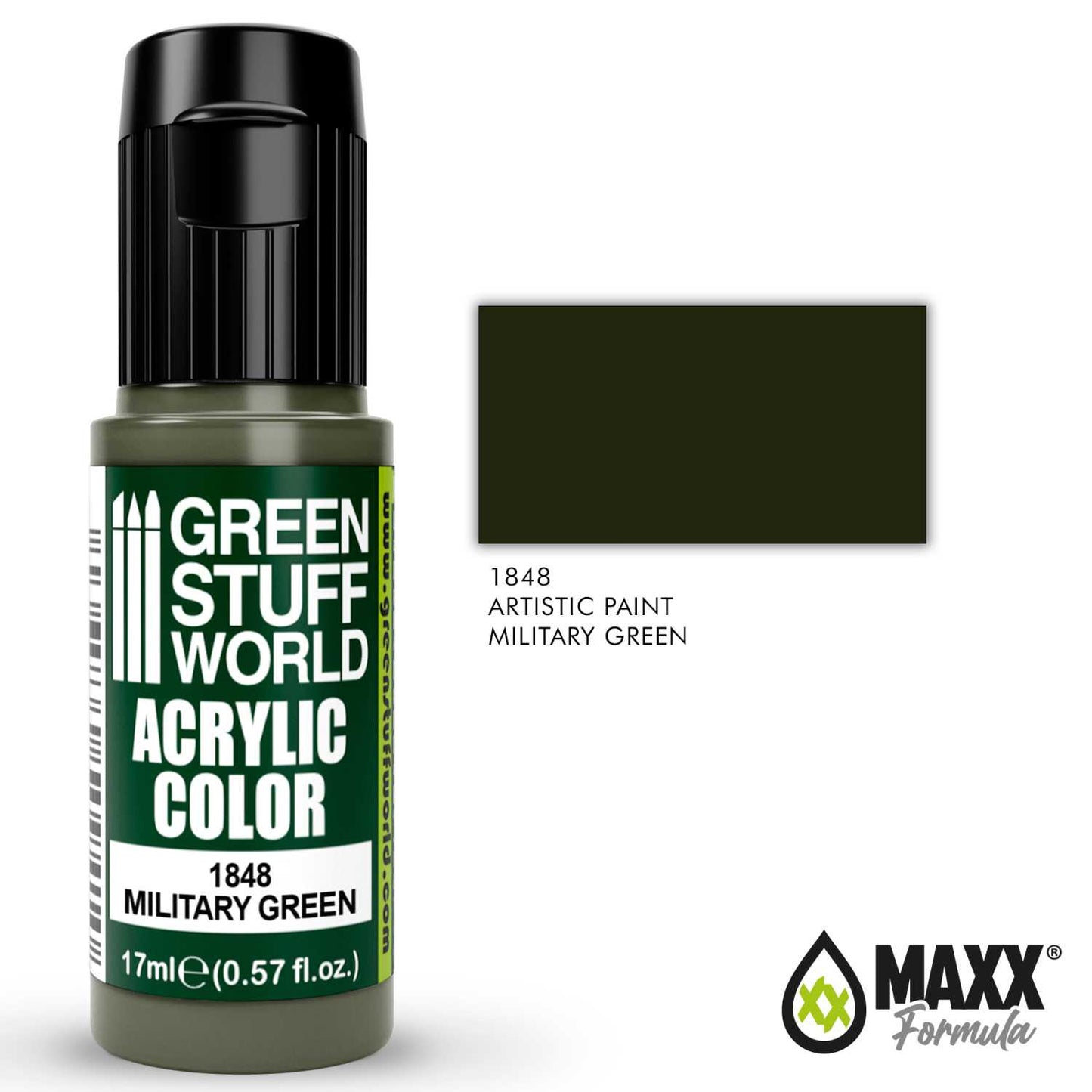 Pintura Acrilica MILITARY GREEN