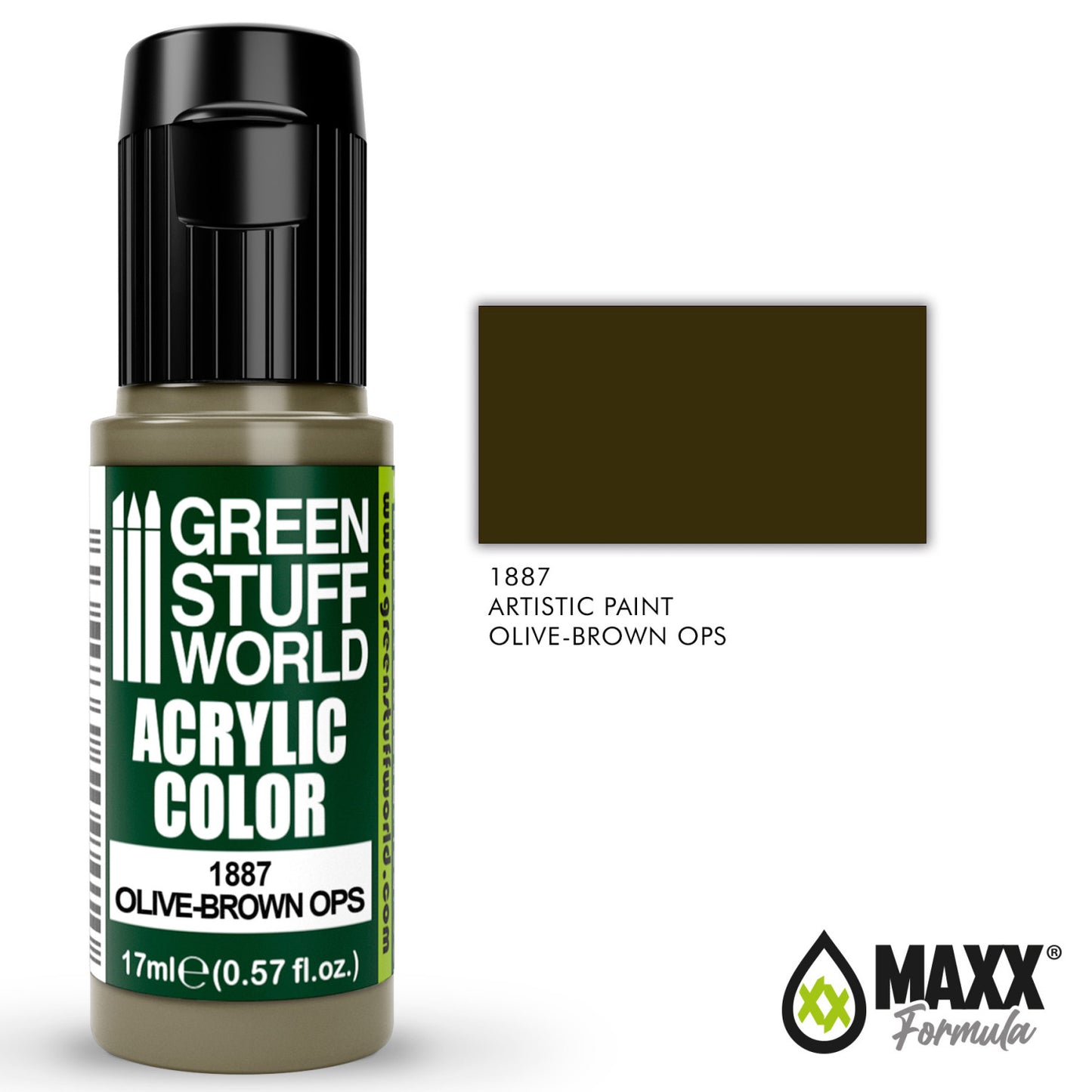 Pintura Acrilica OLIVE-BROWN OPS