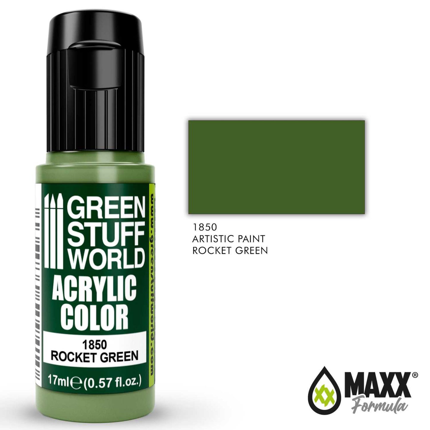 Pintura Acrilica ROCKET GREEN