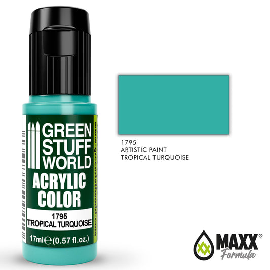 Pintura Acrilica TROPICAL TURQUOISE