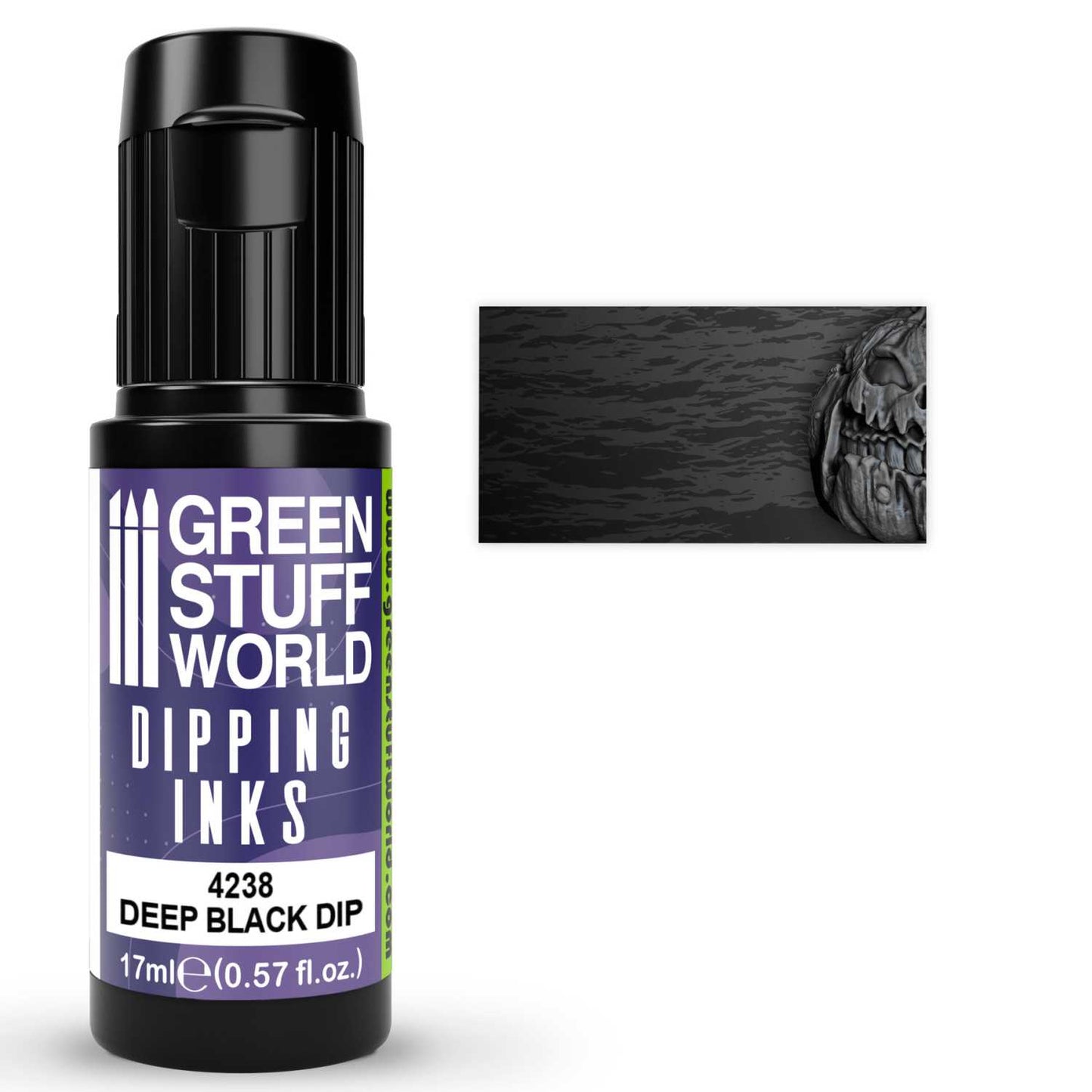 Pintura Dipping ink 17 ml - Deep Black Dip