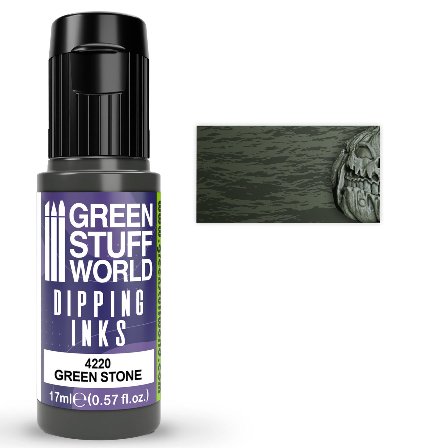 Pintura Dipping ink 17 ml - Green Stone Dip