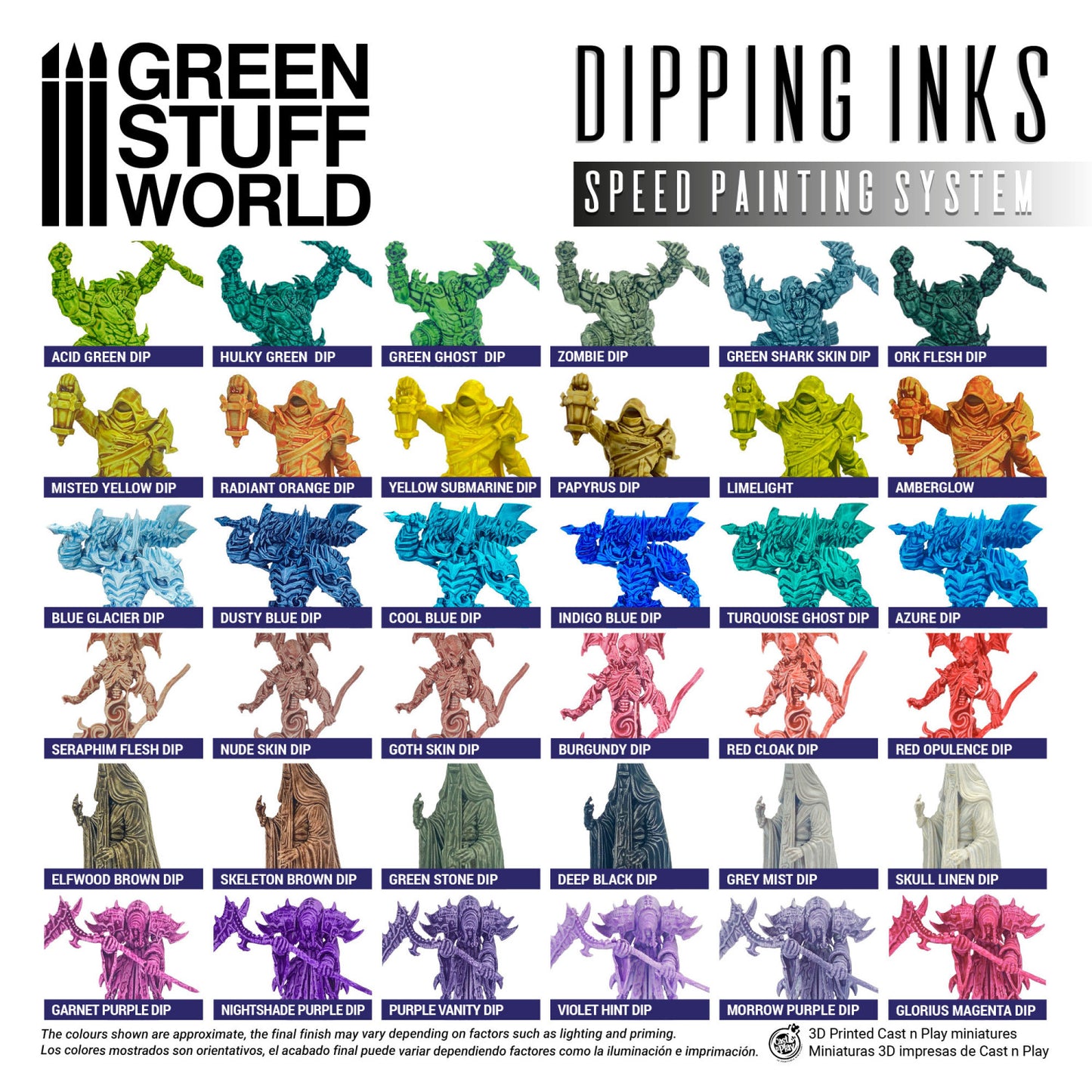 Pintura Dipping ink 60 ml - GREEN STONE DIP