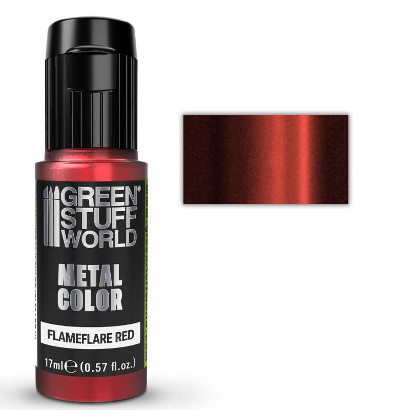 Pintura Metálica Flameflare Red