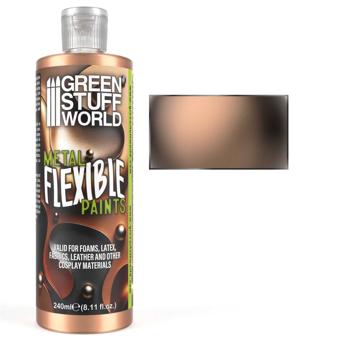Pintura Metálica Flexible Cobre 240ml