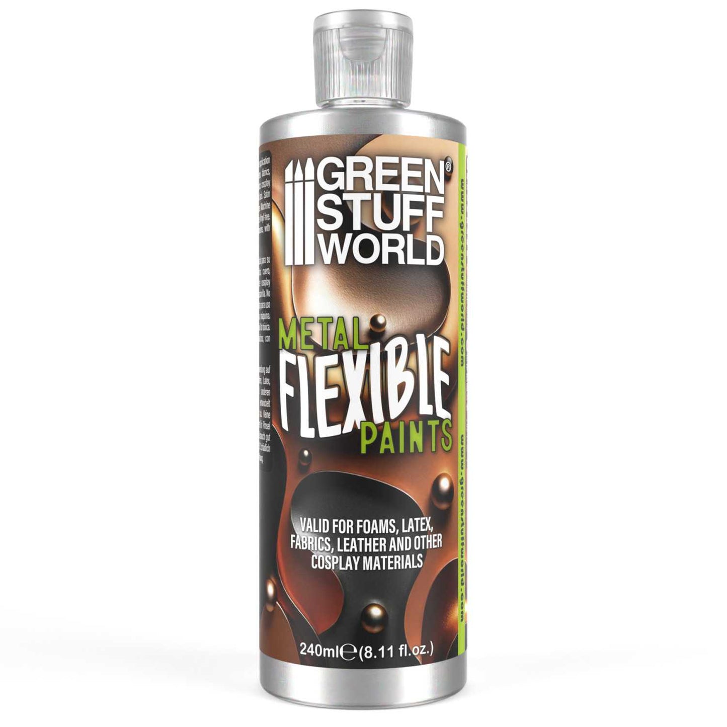 Pintura Metálica Flexible Plata 240ml