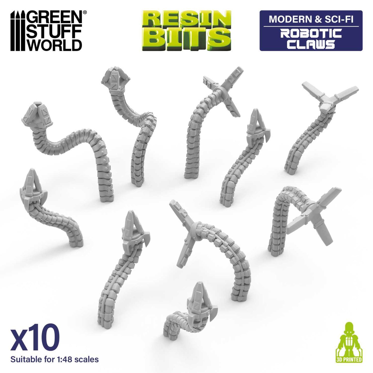Pinzas robóticas 1:48