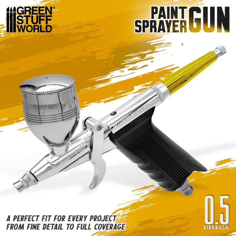 Pistola aerografía doble acción 0.5