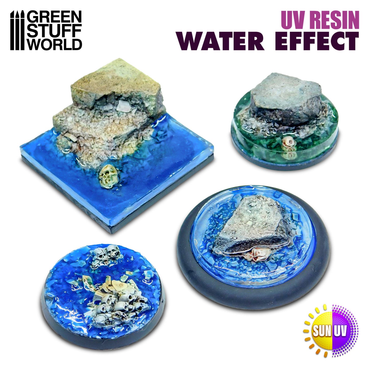 Resina UV 17ml - Efecto Agua