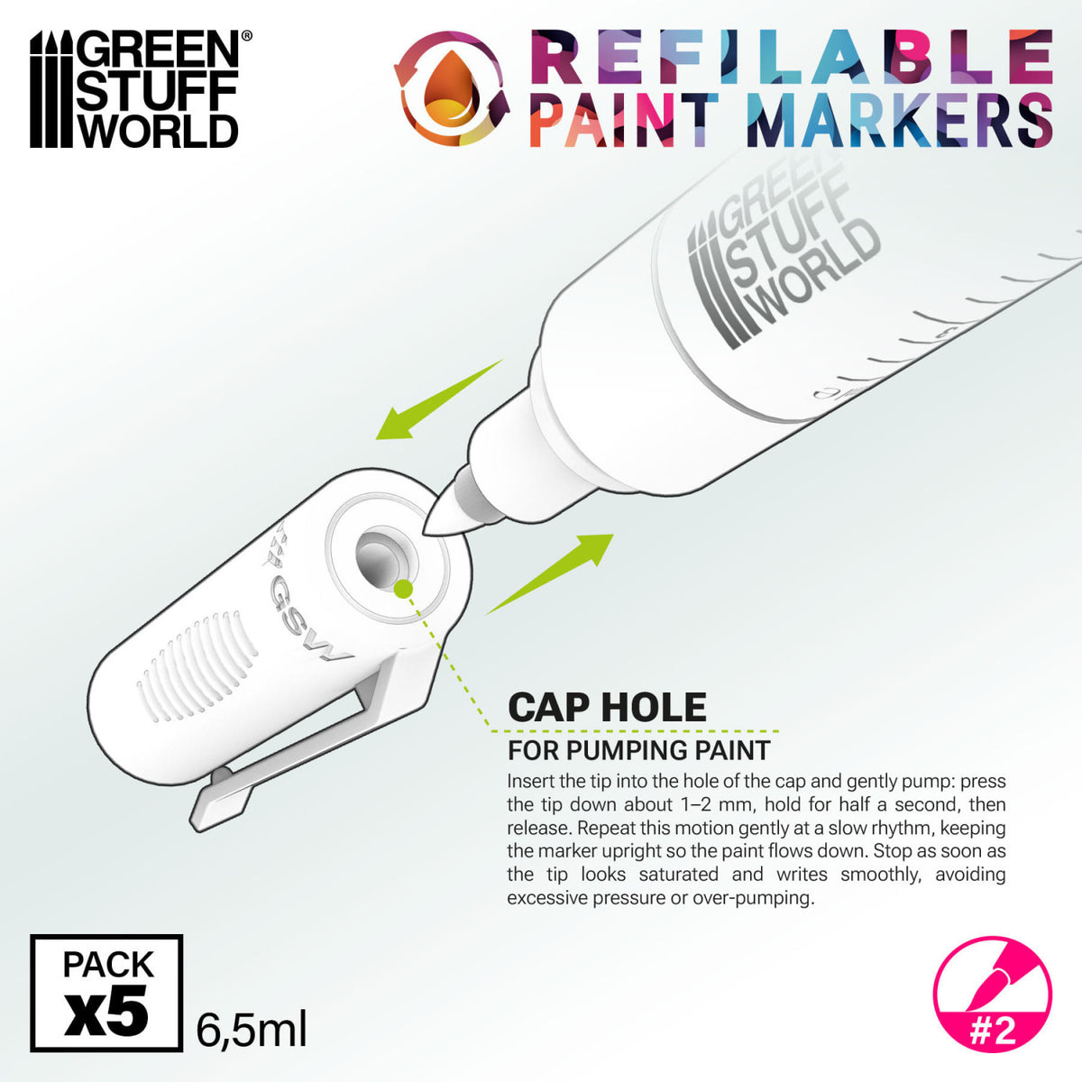 Rotuladores recargables 2