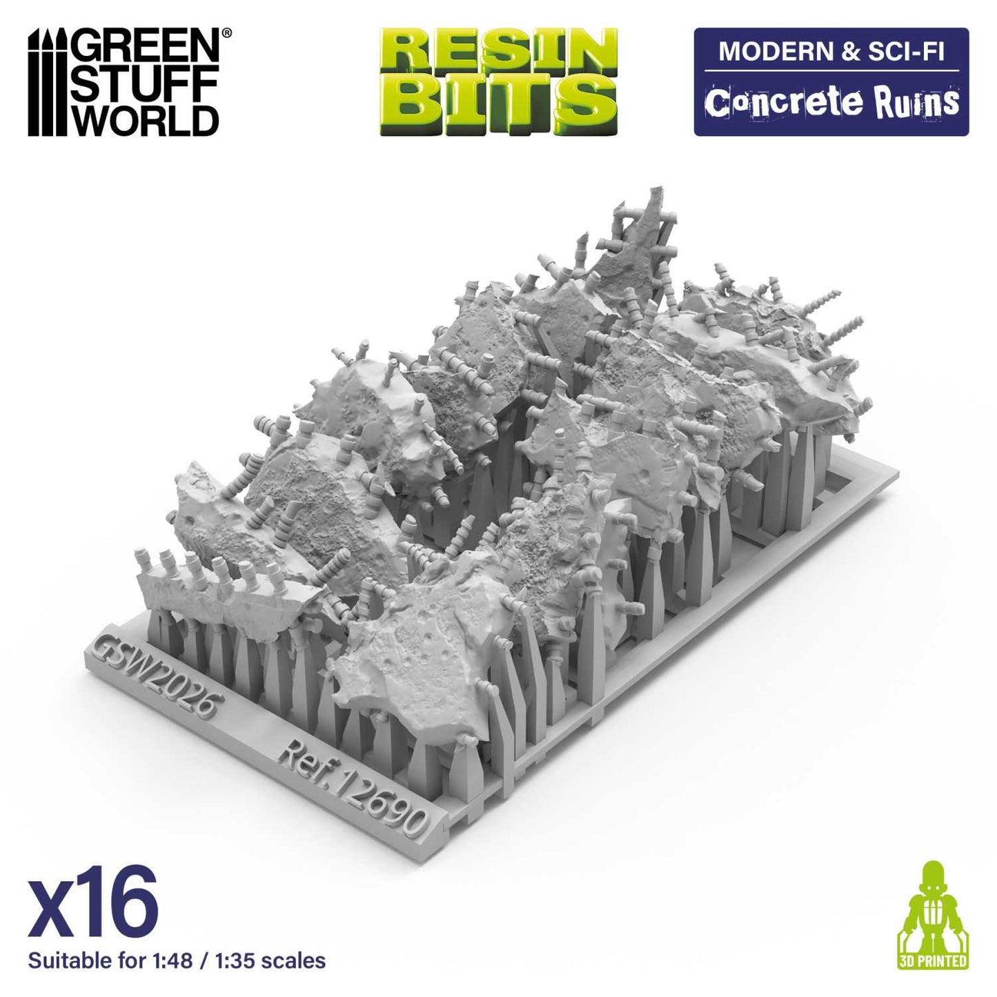 Ruinas de hormigón 1:48-1:35