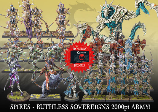 Spires Ruthless Sovereigns paquete de 2000pt