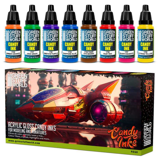 Set 8x Tintas Candy