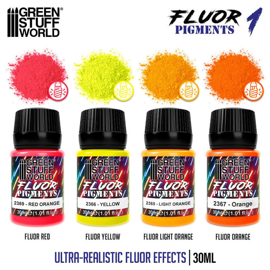 Set pigmentos Fluor 30ml - número 1