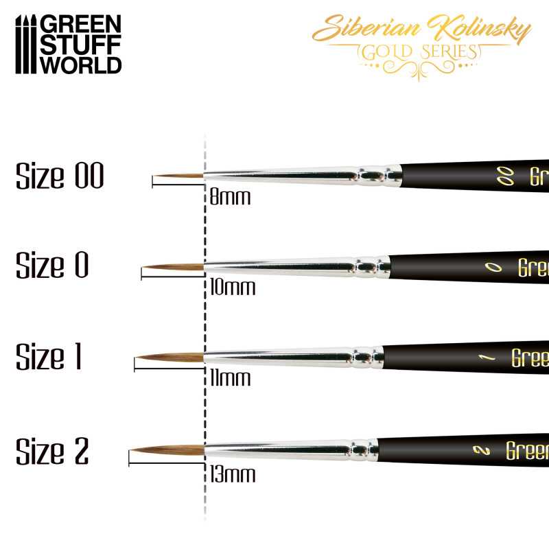 Set Pinceles Premium - GOLD SERIES