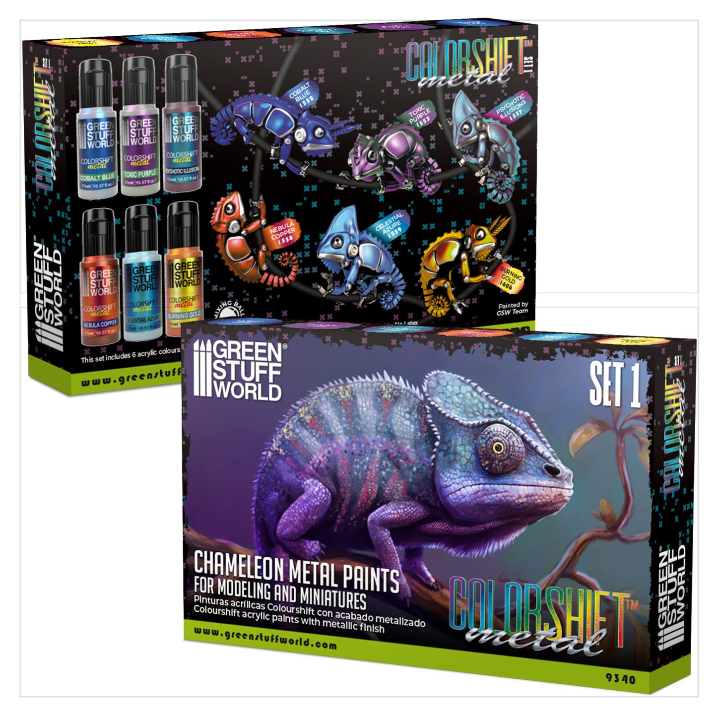 SET Pintura Camaleon - Set 1