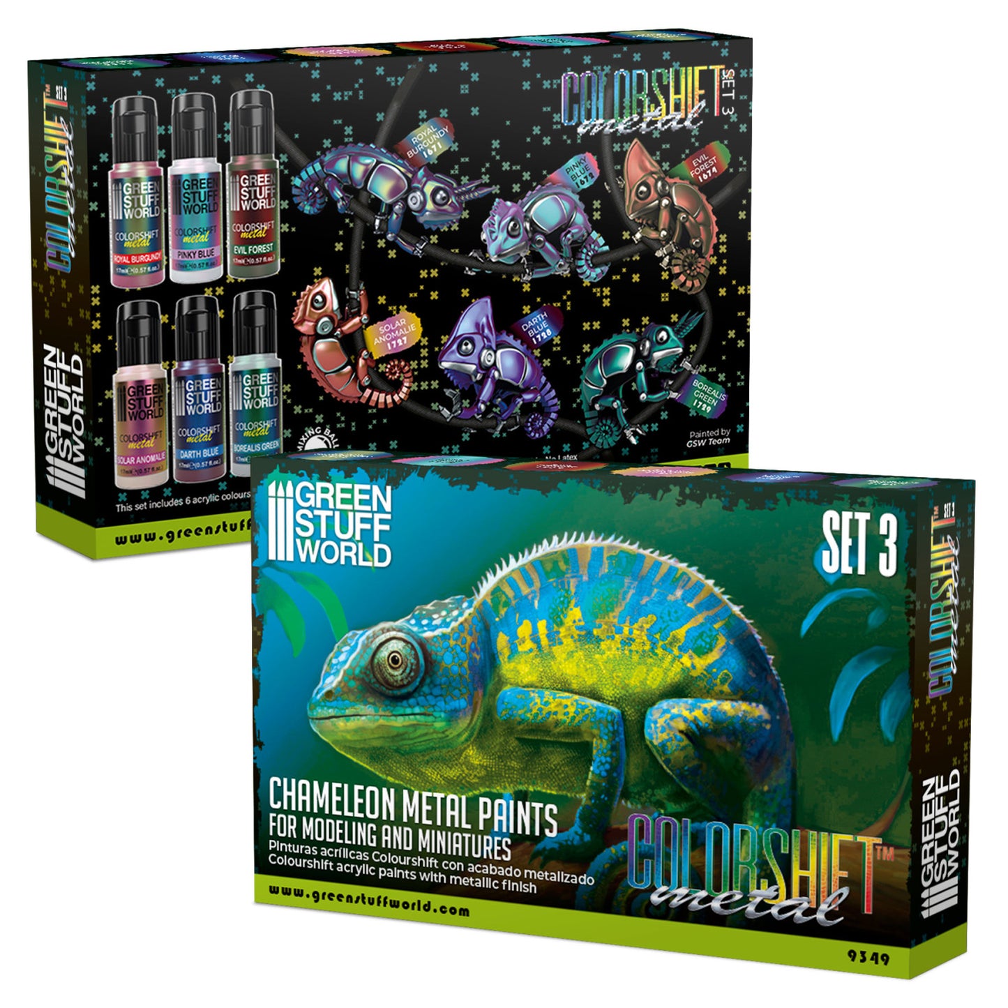 SET Pintura Camaleon - Set 3