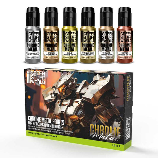 Set Pintura - CROMADOS