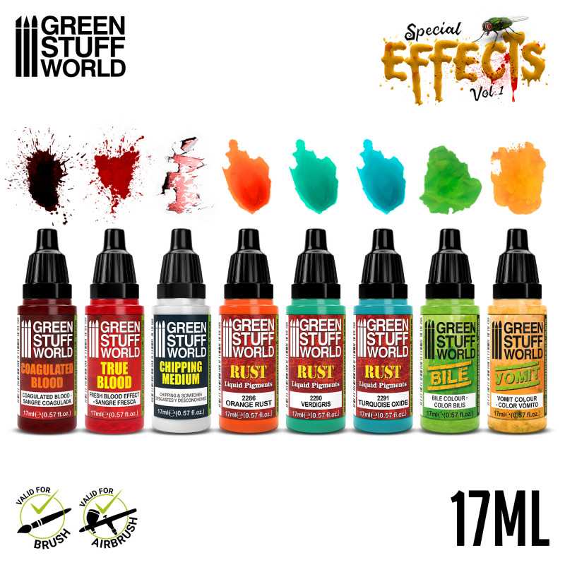 Set Pintura - Efectos especiales Vol. 1