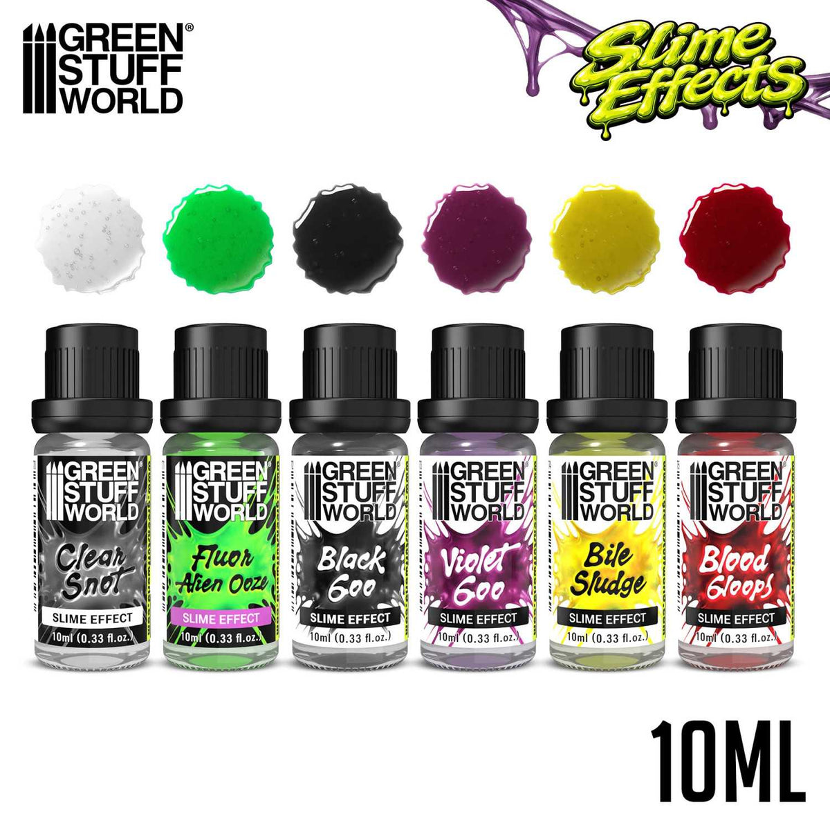 Set Pintura Efectos Slime