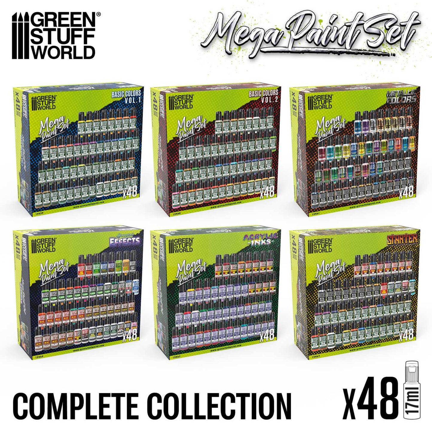 Mega Set de Iniciación Pintura Miniaturas